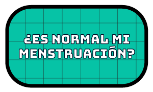 ¿Es normal mi menstruación?